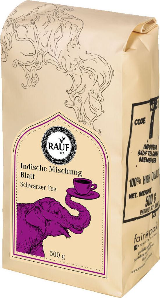 Rauf Tee Schwarzer Tee Indische Mischung Blatt Produktbild 