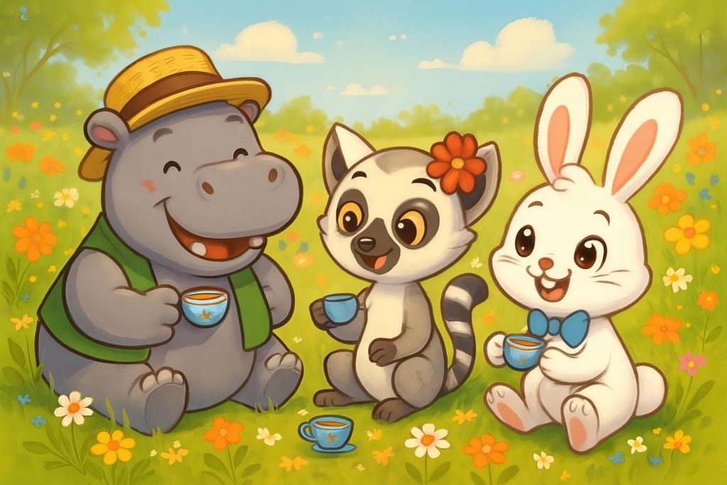 hansepuzzle 110512 - Sash, Lulu & Bouncy - Freunde fürs ganze Jahr Puzzle, 2000 Teile, Kinder, 90,0 x 60,0cm mit hochwertiger Aufbewahrung, Karton...