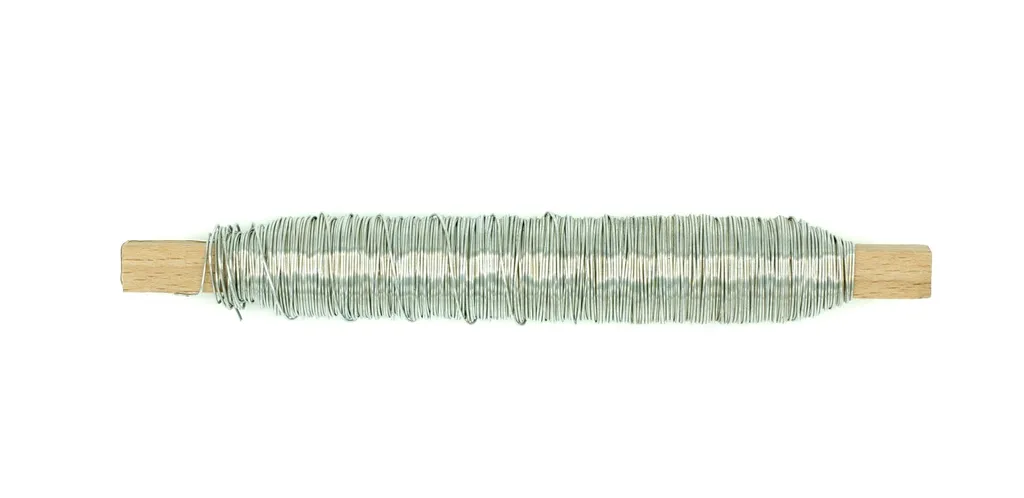 Fil argenté pour décoration de table 4pcs - Idéal mariage et réveillon