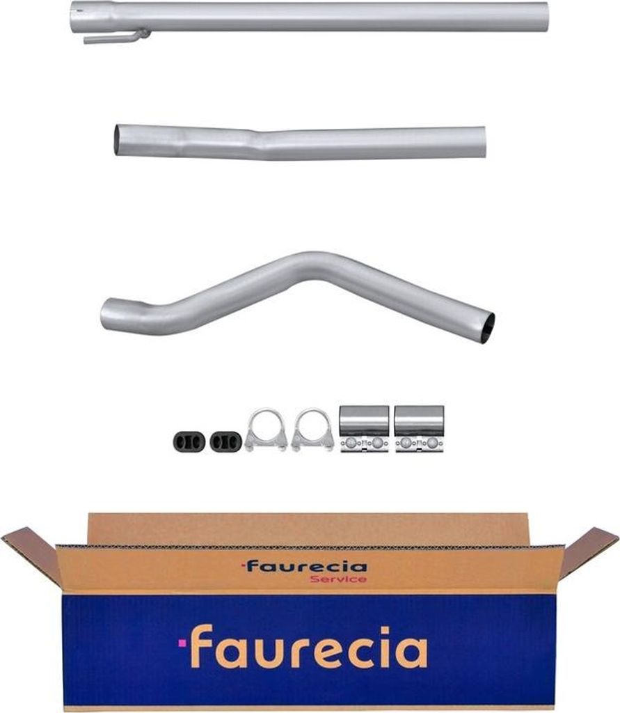 Abgasrohr Mitte FAURECIA Aftermarket-Expertise passend für OPEL ASTRA