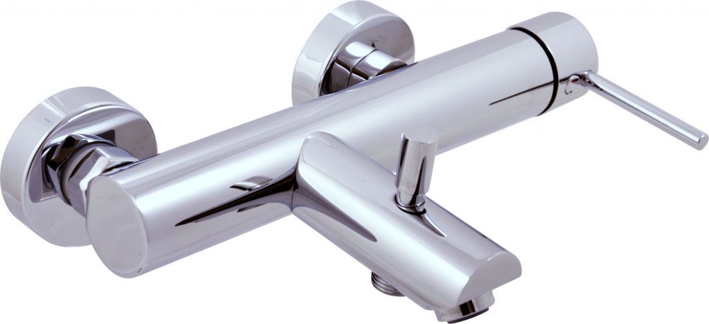 Wand-Wannenmischer aus Chrom SEINA RAV SLEZAK Ihre Wahl: Ohne Handbrause,