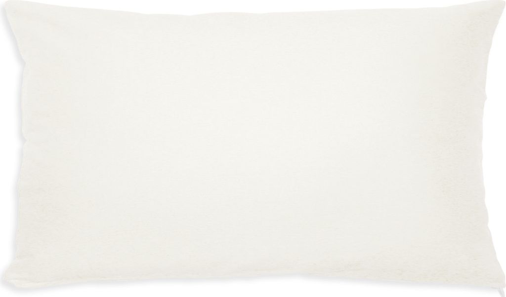 Kissenbezug 40x80 cm Natur Weiß Reißverschluss Kissenhülle 100% Baumwolle