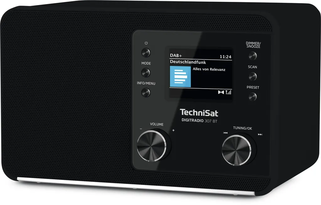 Technisat DigitRadio 307 BT noir : Radio DAB+ Bluetooth haute clarté - 4