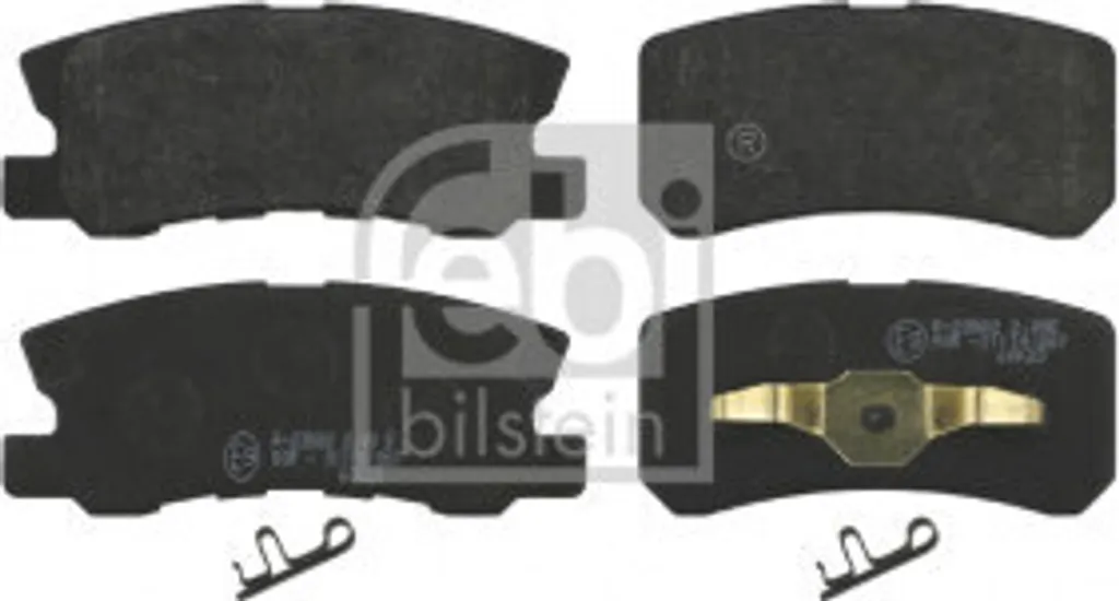 Plaquettes de frein FEBI 16583 à haute résistance pour Citroën C-Crosser VU