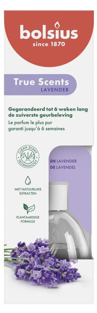 Bolsius Raumduft 60 ml True Scents Lavendel Produktbild 