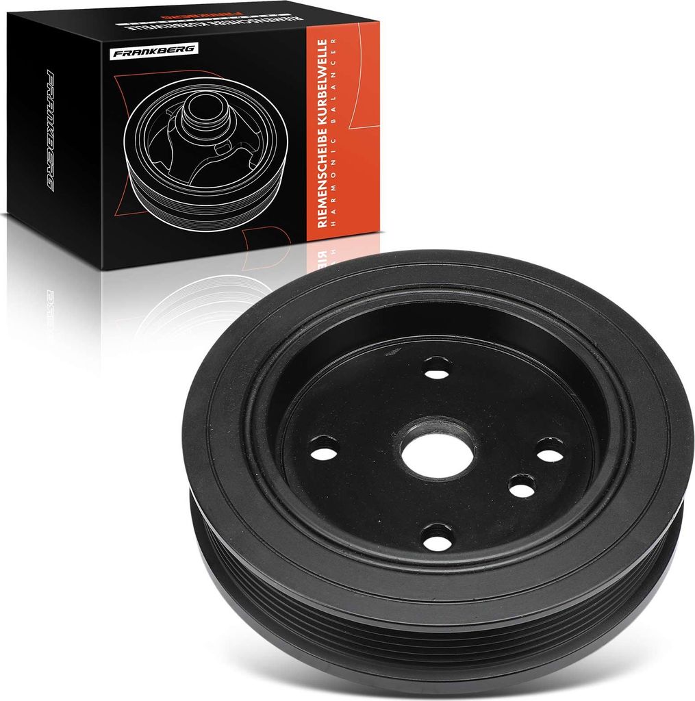 Frankberg 1x Riemenscheibe Kurbelwelle für Volvo S40 I S60 I S80 I V40 Kombi 2.0L T 2.4L 2.5L T