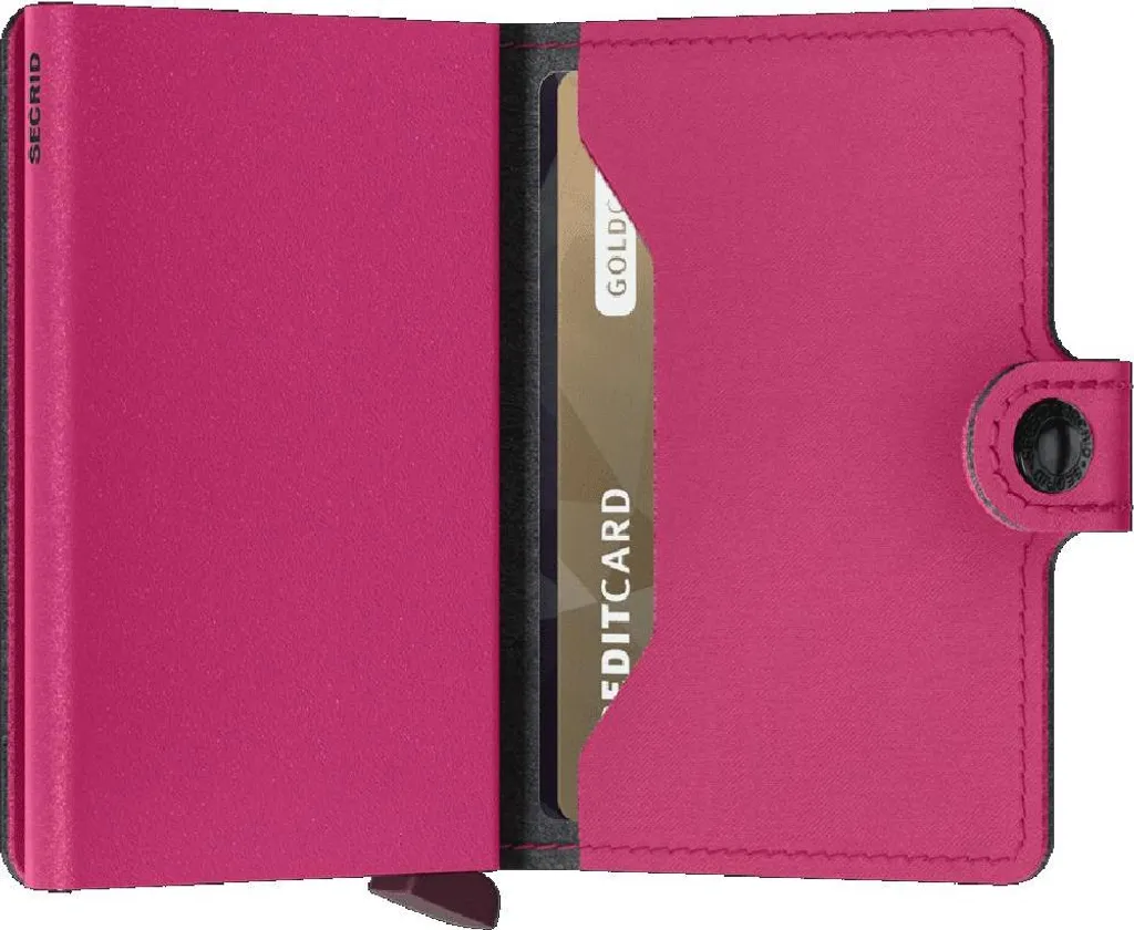 Miniwallet Yard Secrid Porte-monnaie RFID en Microfibre Durable et Robuste