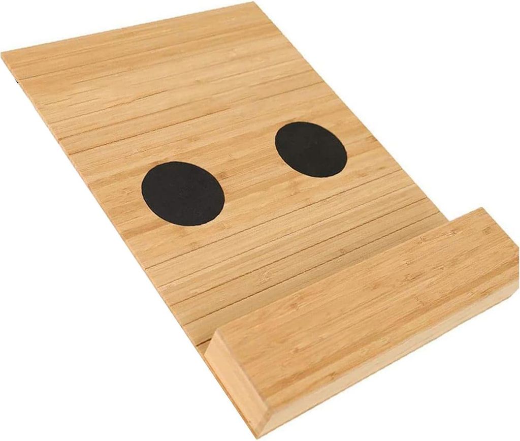 Tragbares Holztablett für Armlehnen, rutschfest, zur Verwendung mit Kaffee-/Fernbedienungs-/Sofa-Ablage