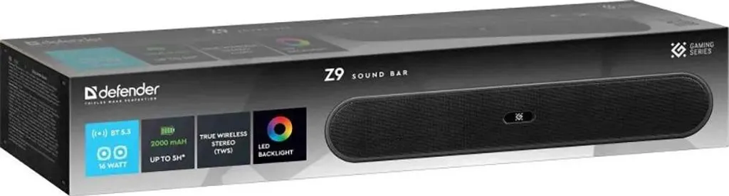Prezzo Offerta Defender Soundbar Z2 Bluetooth LED USB 6W