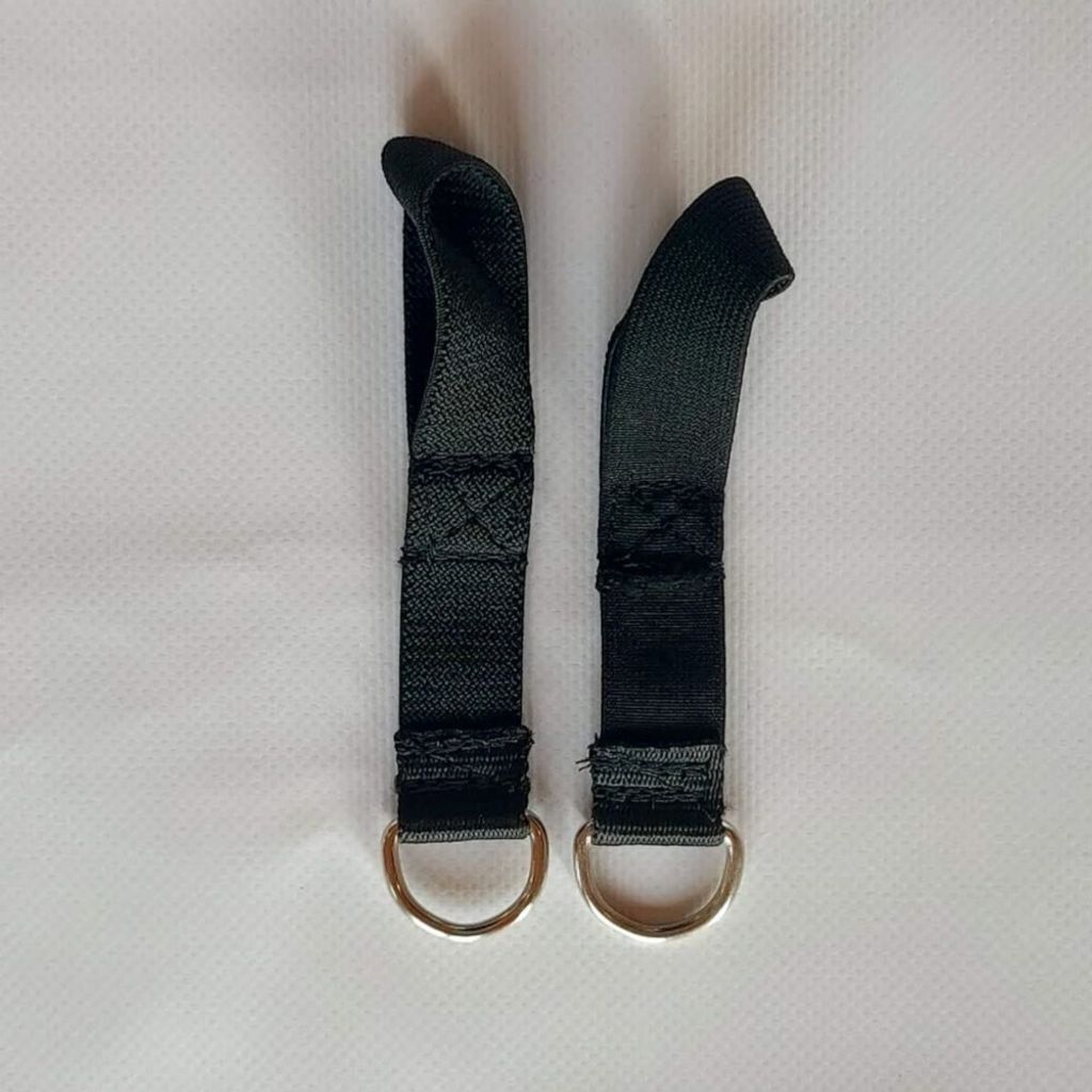 Bucas Belly Pad Elastic Extender Strap Pairs - Black