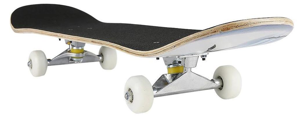 Skateboard - Double Rocker - 79 cm - Kinder - 4 PolyurethanRollen - Komplettboard