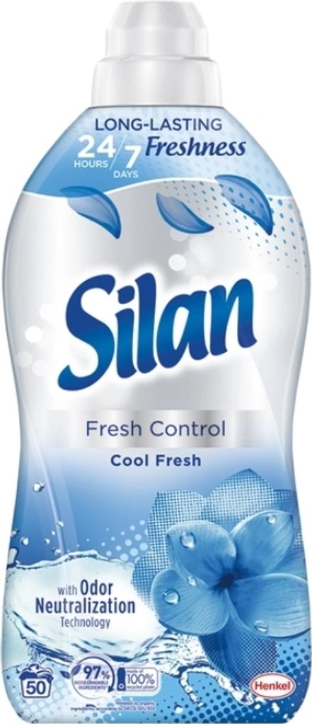 Silan Fresh Control Kühlfrische Weichspüler, 1100 ml