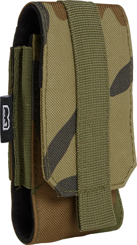 Pochette smartphone Molle Woodland en tissu résistant Brandit BD8058