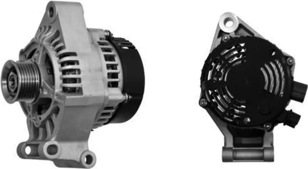 Remplacer alternateur Ford Fiesta 14V 80A Lima Mahle poulie crantée 11mm