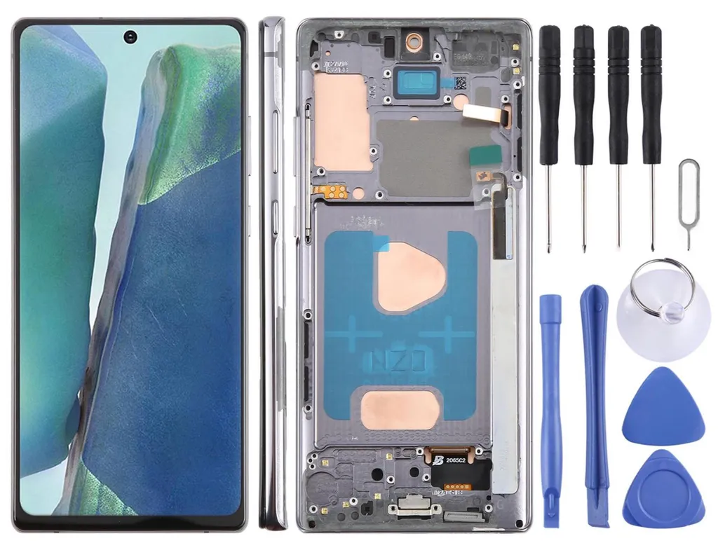 Écran LCD Haute Définition pour Galaxy Note 20 SM-N980F Gris Acier
