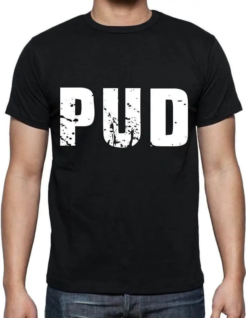 Herren Grafik T-Shirt Pud Öko-Verantwortlich Vintage Jahrgang Kurzarm Lustige Druck Geburtstag Geschenk Mann