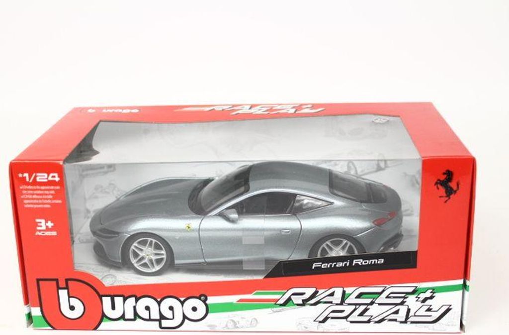 Bburago 1:24 Ferrari Roma Grau Produktbild 