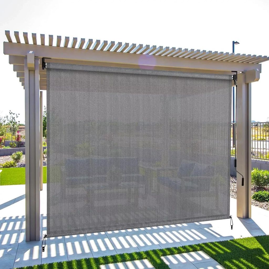 Außen-Sonnenschutz - Rollo - HDPE - 240 x 180 cm - Produktbild 
