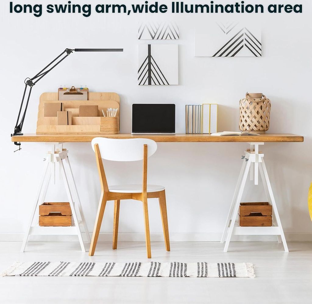 LED-Schreibtischlampe mit Klemme Schreibtischlampe Produktbild 6