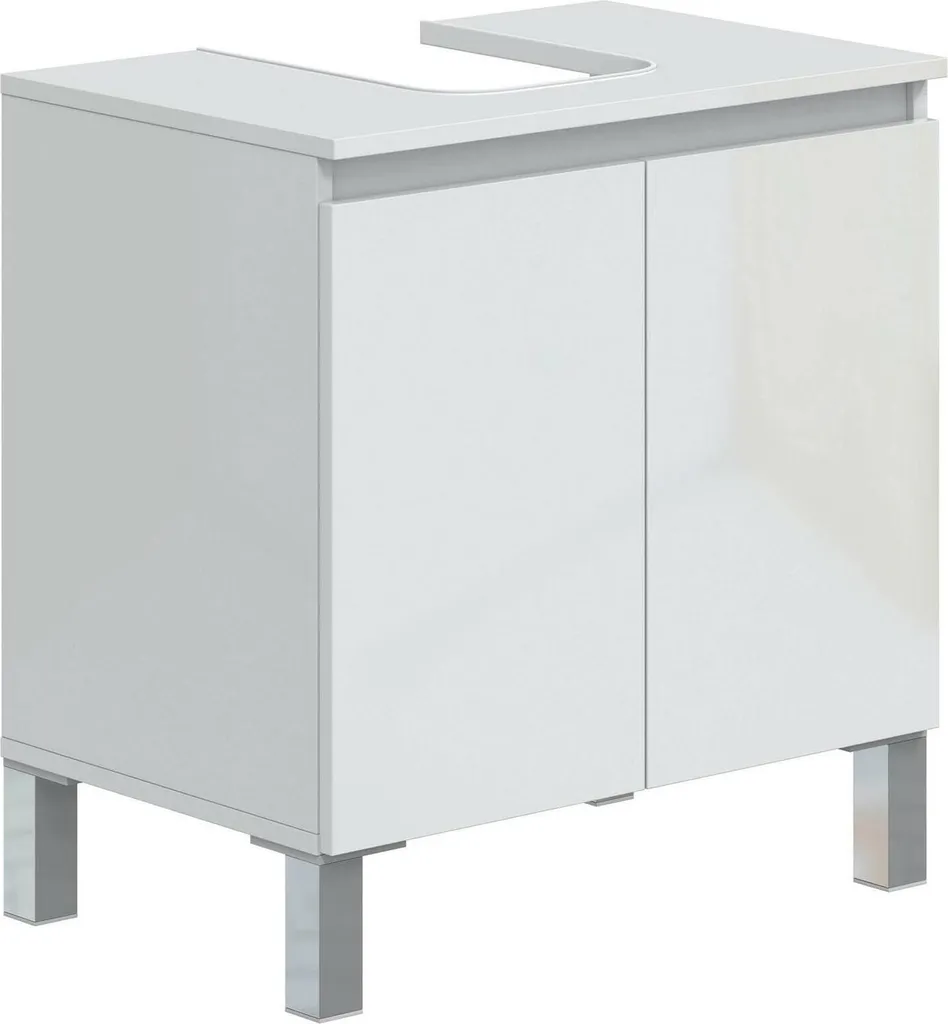 Offerta Mobile Sottolavabo Jerome Dmora Bianco Lucido 60cm