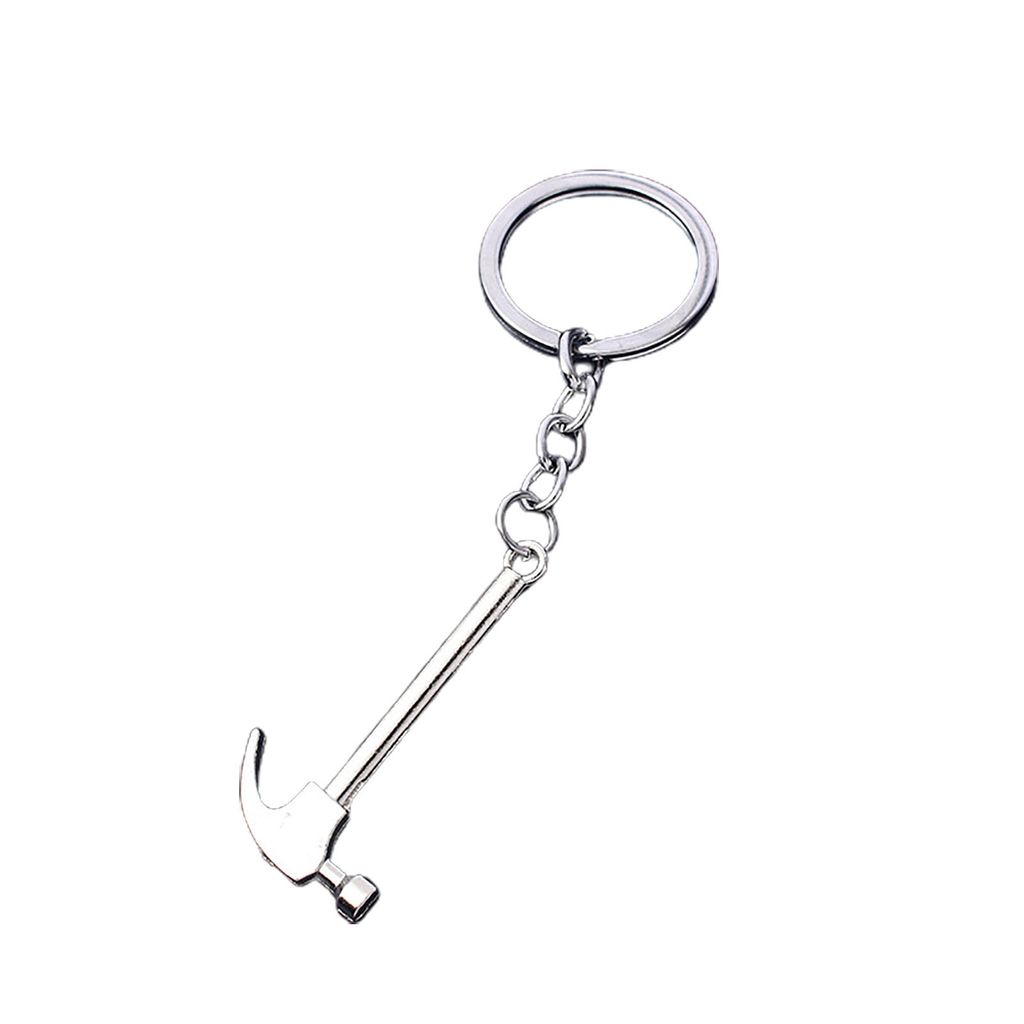 Schlüsselanhänger, zartes Handwerk, hohe Härte, korrosionsbeständig, Mini-Utility-Taschenlineal, Hammerschlüssel, Schlüsselanhänger für den...