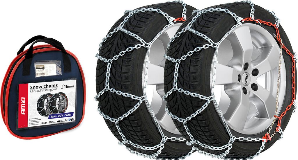 Łańcuchy Śniegowe  4X4, 16 Mm   Bag Kb-245 Zdjęcie produktu 