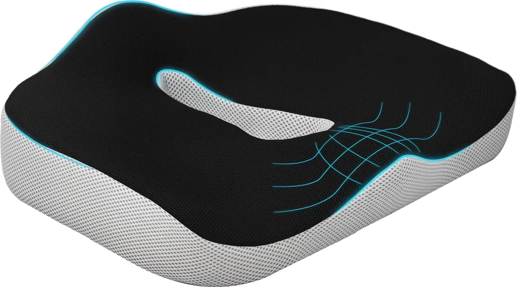 Soulager le Mal de Dos avec le Coussin Ergonomique pour Coccyx en Mousse