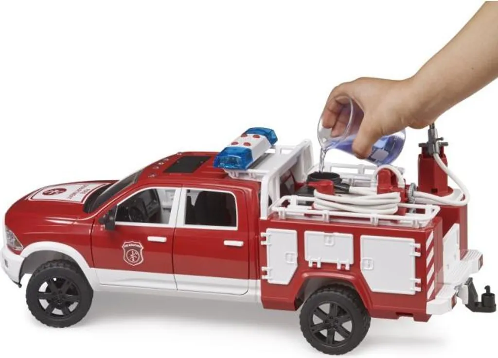 Bruder RAM 2500 Pompier avec module électronique et suspension active - 13