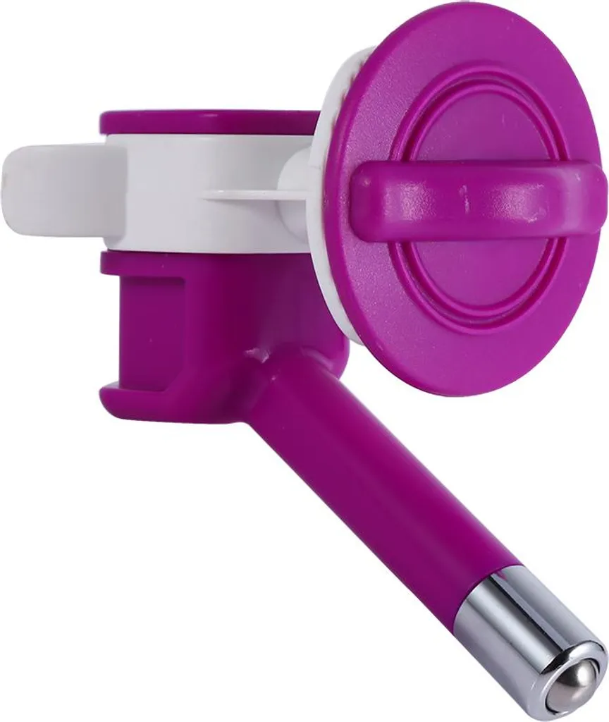 Distributore d'acqua per cani e gatti, fontanella, fontanella per casa, uso interno (viola)