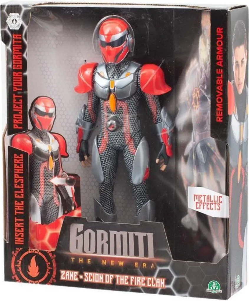 Grande figurine Gormiti Carter 27 cm - Jouet d'action pour enfant