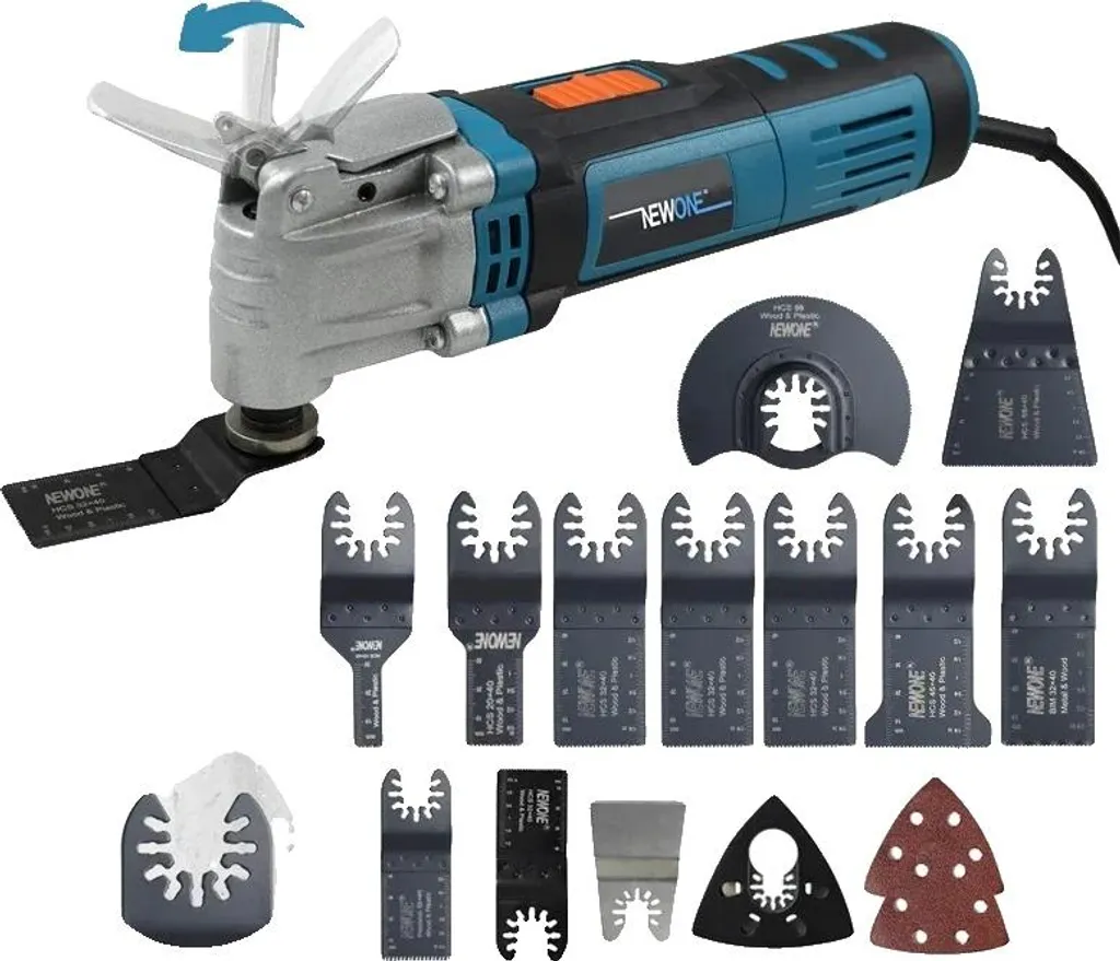 Outil multifonctionnel 230V KIT2 idéal pour poncer et scier précis