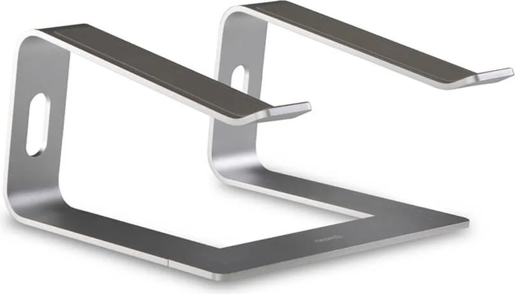 Support PC Portable Aluminium Argent Robuste et Ventilé Design Supreme Pro - 2