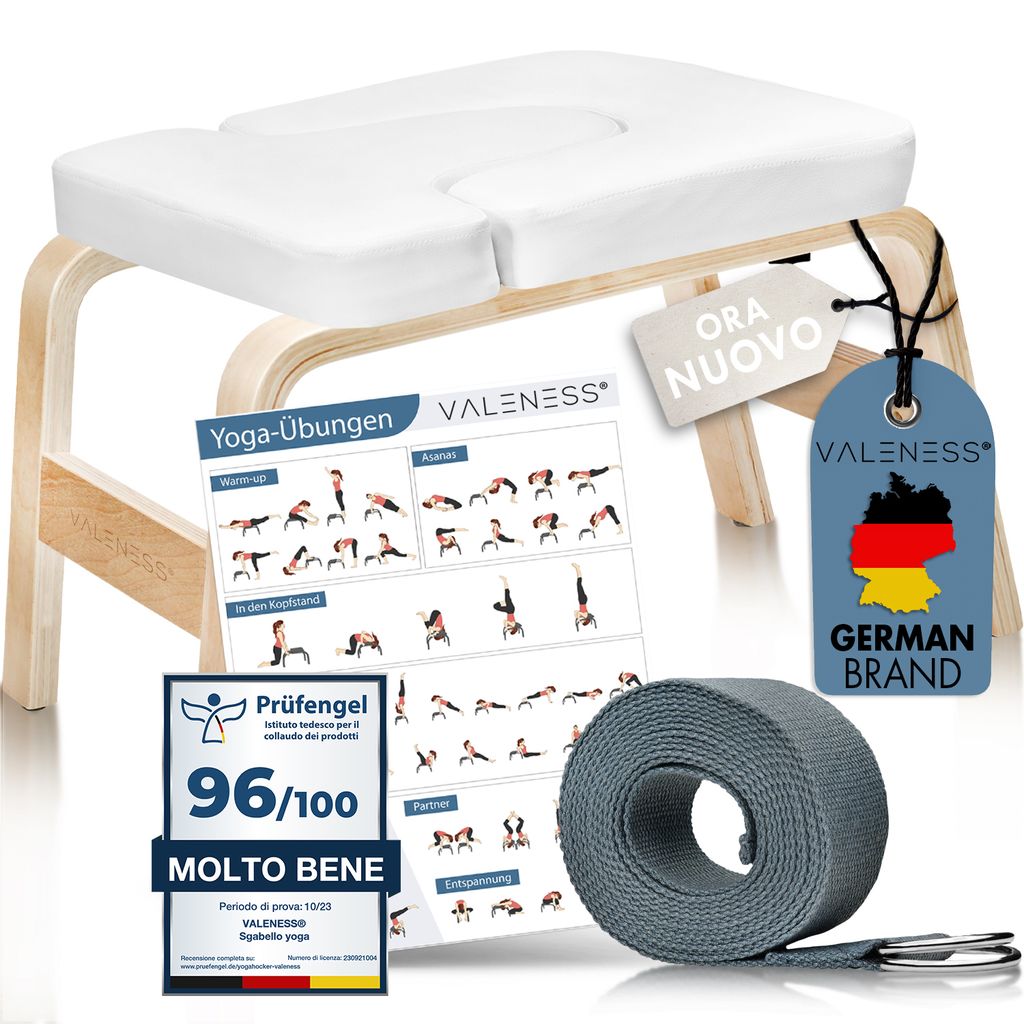 Sgabello per verticale di yoga VALENESS® - Sgabello per Immagine del prodotto 