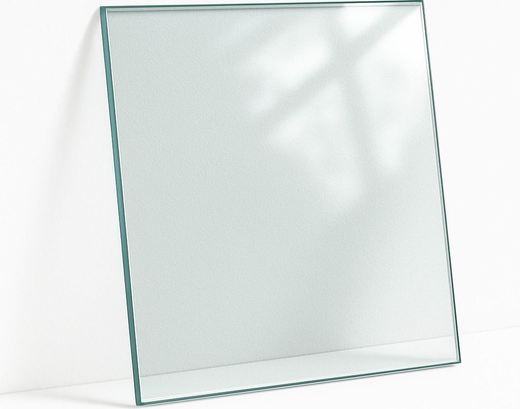 Transparent – 50x50 cm – quadratische Tischplatte Glas – Glasplatte klar – Tisch Glas Ersatz – Sicherheitsglas – Tischplatte Ersatz –...