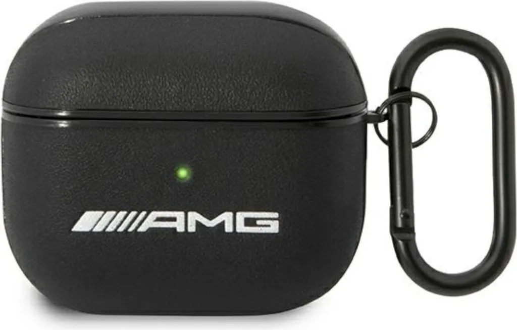 Custodia AMG AirPods 3 Pelle Nera AMA3SLWK - Protezione di Lusso Mercedes