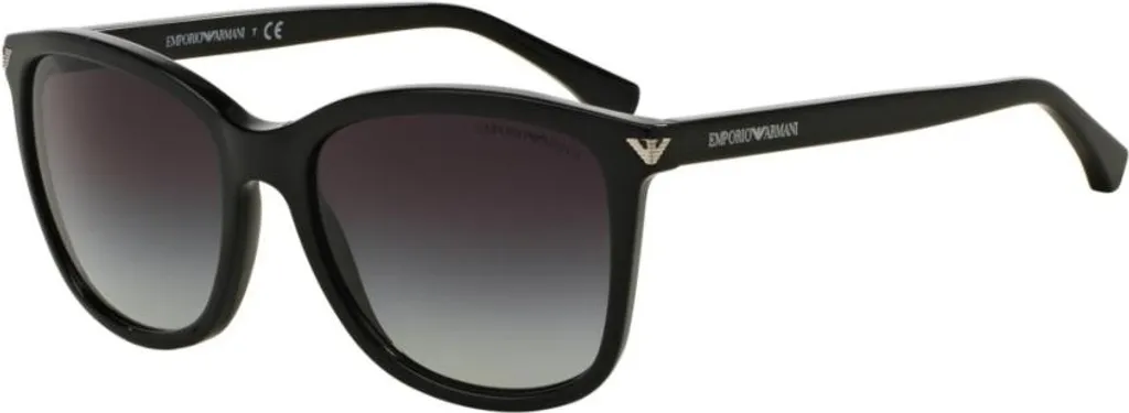 Lunettes de soleil Emporio Armani EA 4060 5017-8G 56 Noir Brillant