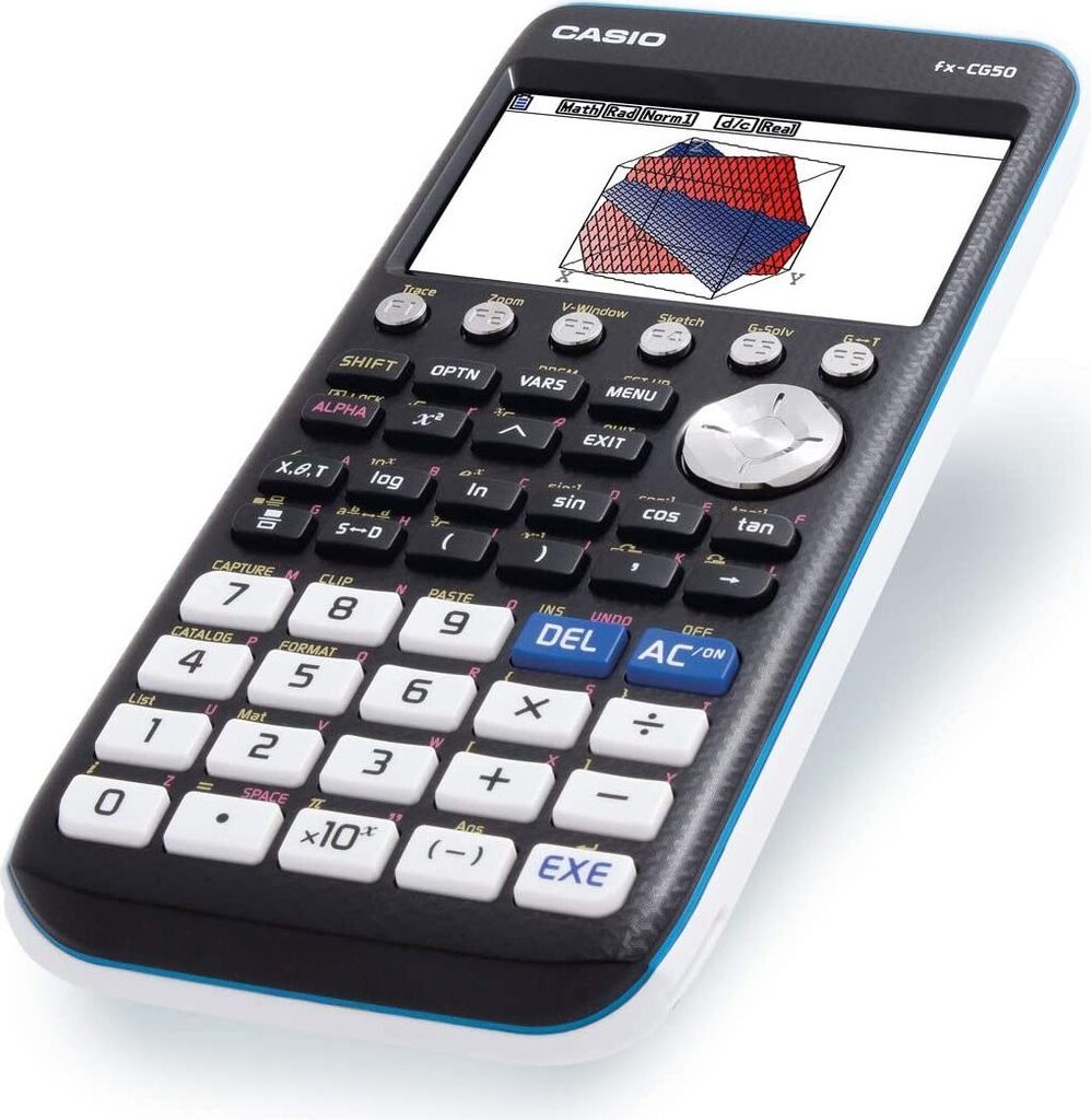 CASIO FX-CG50 Grafikrechner schwarz/weiß Taschenrechner