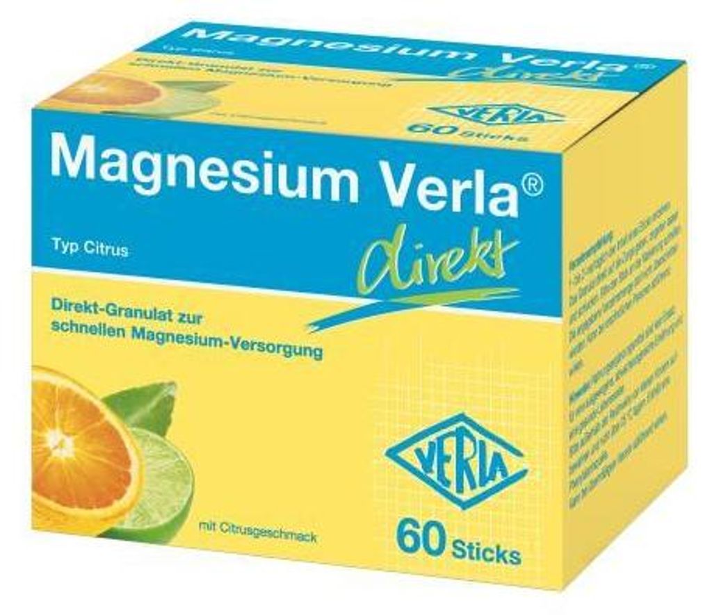 Magnesium Verla® direct citrusové granule 60 kapsúl Obrázok produktu 