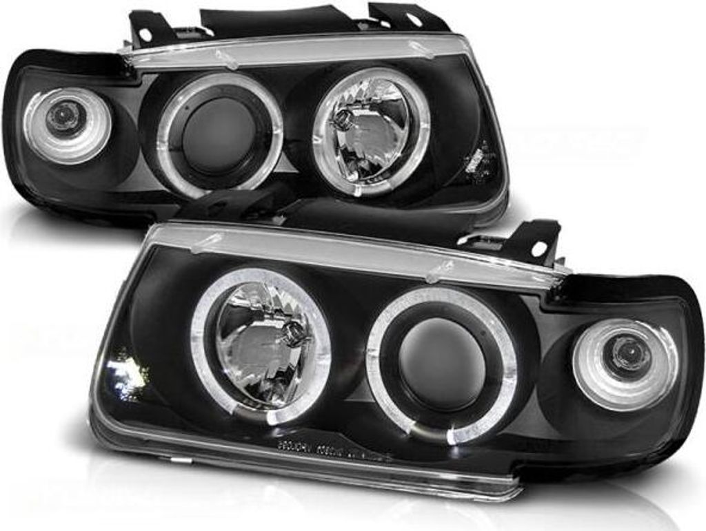 Scheinwerfer Angel Eyes passend für VW Polo 6N Bj. 94-99 Produktbild 