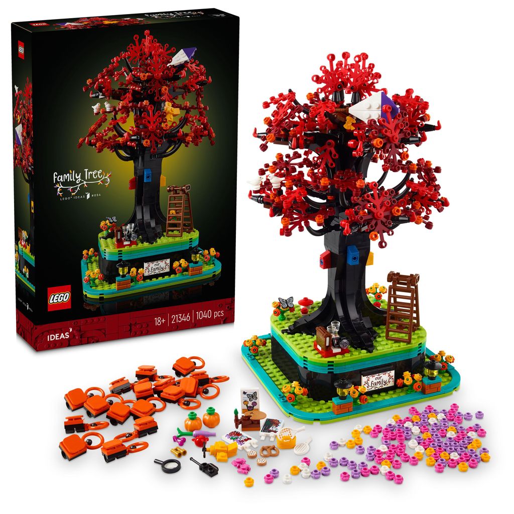 LEGO Ideas Rodzinne drzewo, Drzewko Genealogiczne na Zdjęcie produktu 