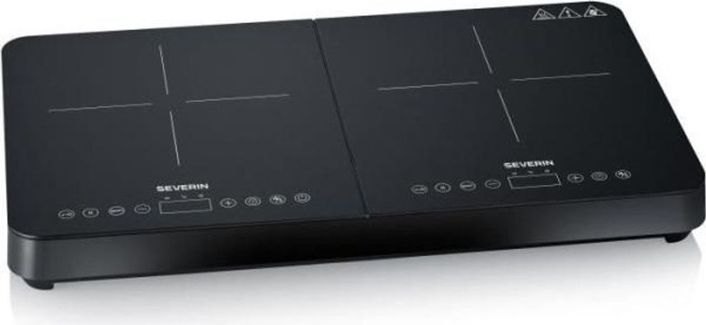 SEVERIN tragbares Kochfeld - DK9194 - 2 Kochzonen - 10 Leistungsstufen - 3400 W