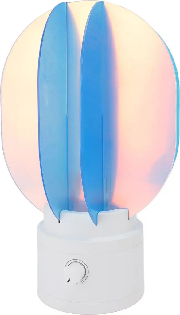 Lampe de Chevet Tactile à Intensité Variable et Rotation Multicolore - 4