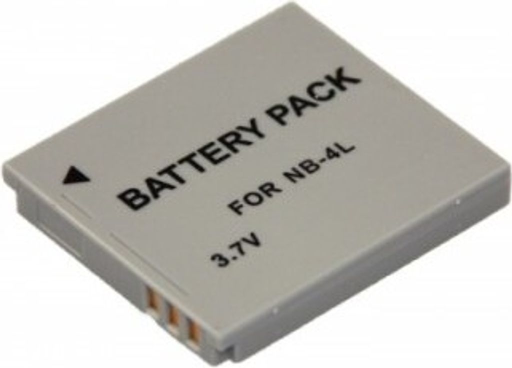 Omni-tec NB 4 L Lithium Ionen (Li-Ion) Akku für Digitale Kamera, 650 mAh Kapazität