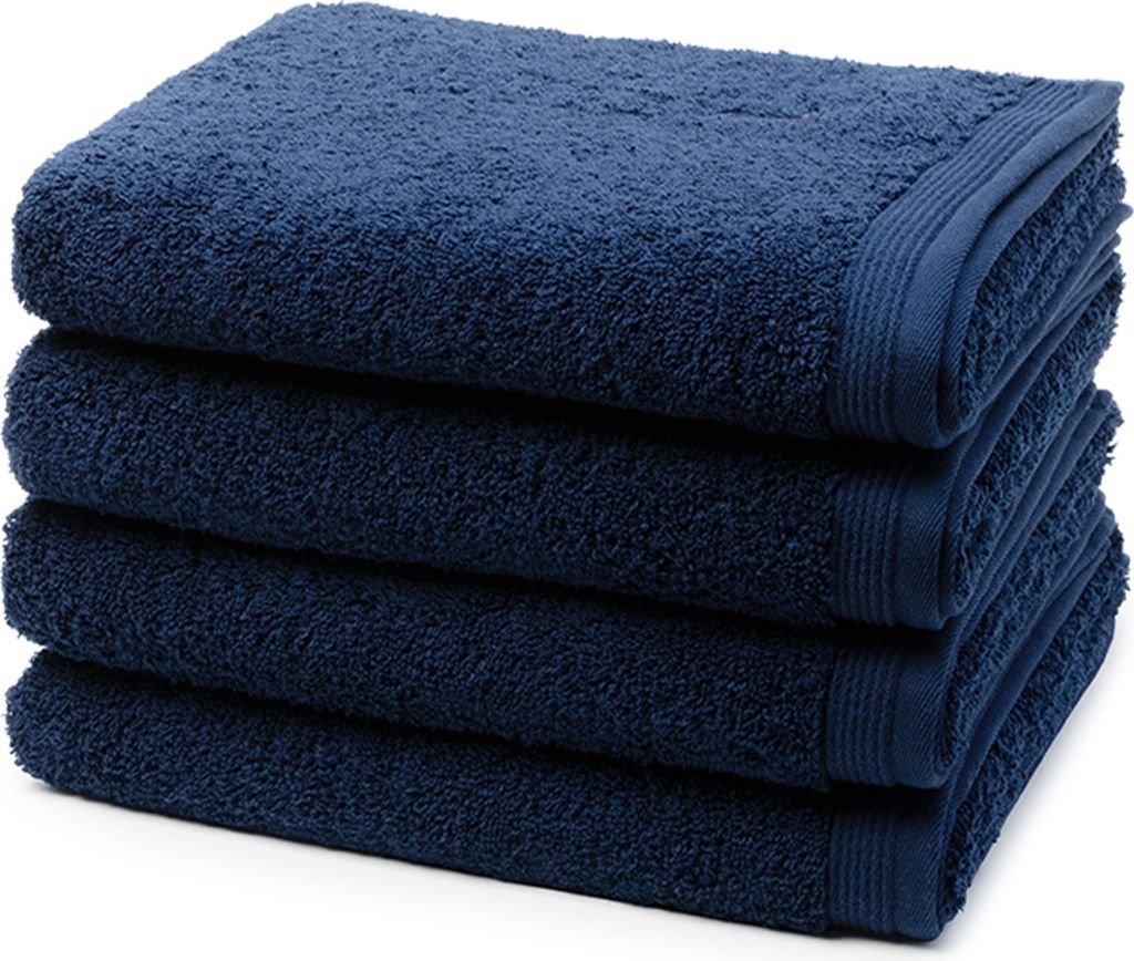 Möve Superwuschel 4 X Handtuch im Set Extraweiches Handtuch, Aus 100% hochwertiger Baumwolle, Mit eingesticktem Markenlogo