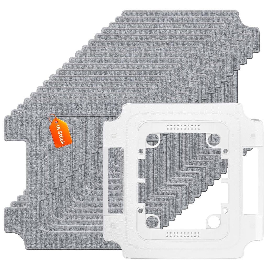 Reinigungstücher-Set 16+1 für Ecovacs Winbot W3 Omni