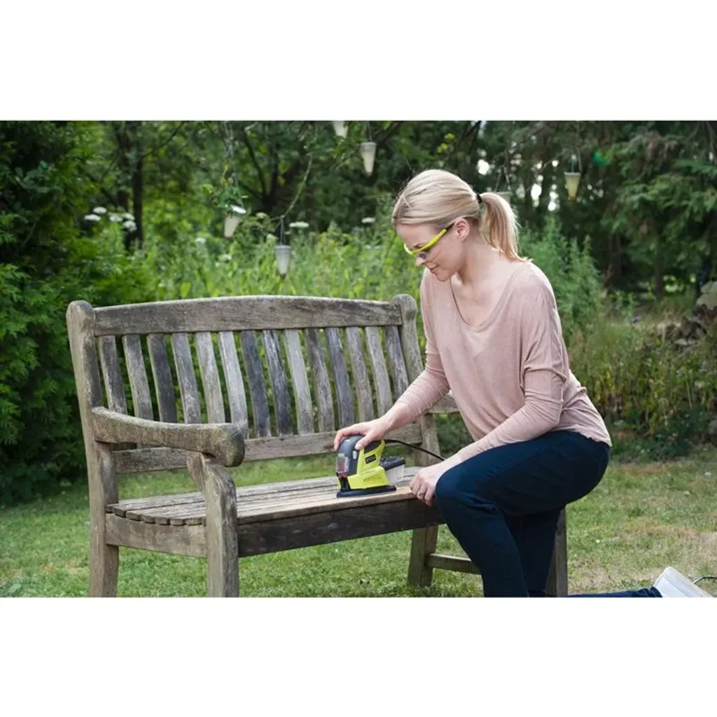 Ponceuse Vibrante Multi-support Ryobi RMS180-S 180 W avec Lame Delta