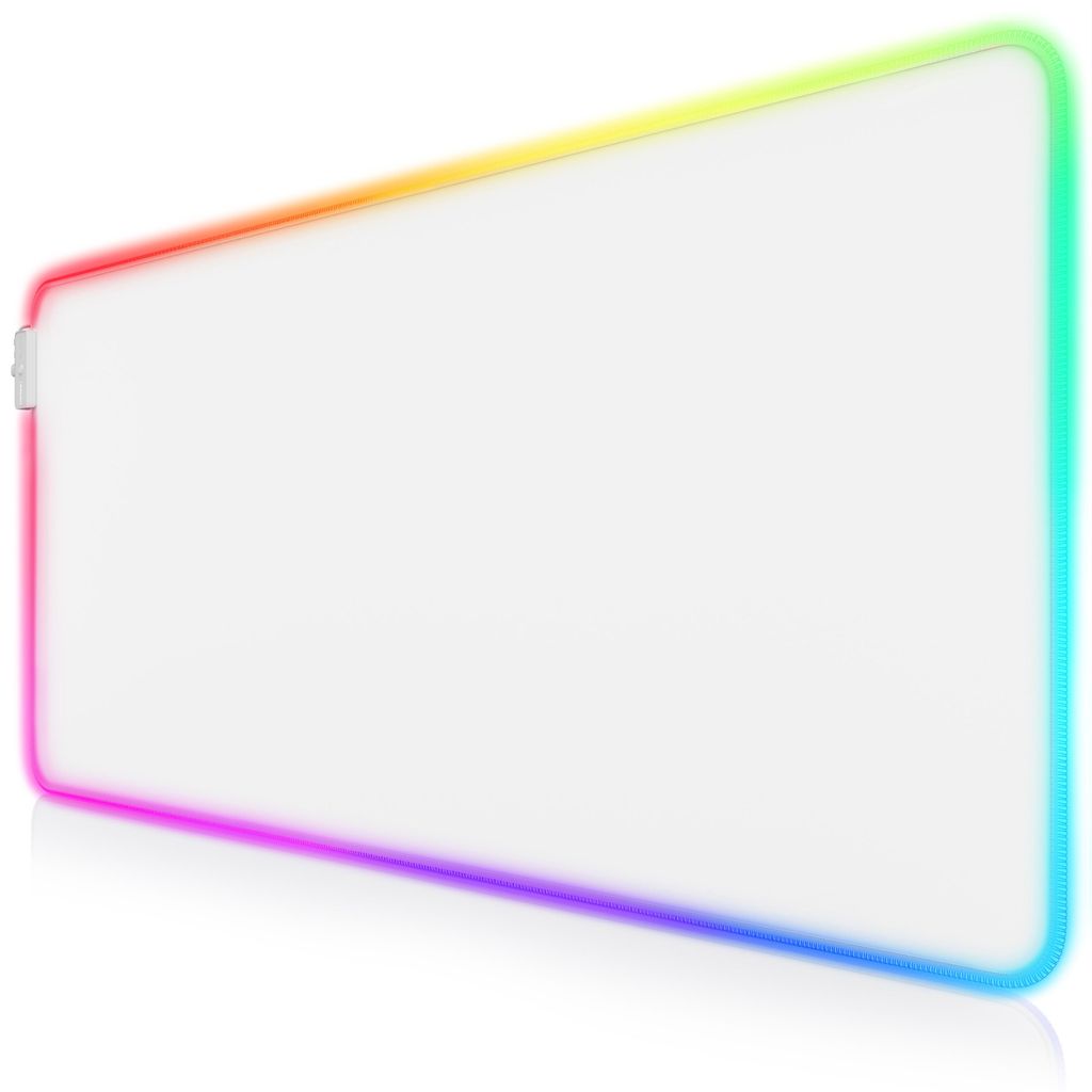 TITANWOLF - Alfombrilla para ratón RGB para juegos - Base Imagen del producto 