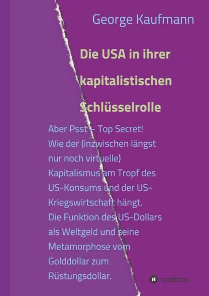 Die USA in ihrer kapitalistischen Schlüsselrolle