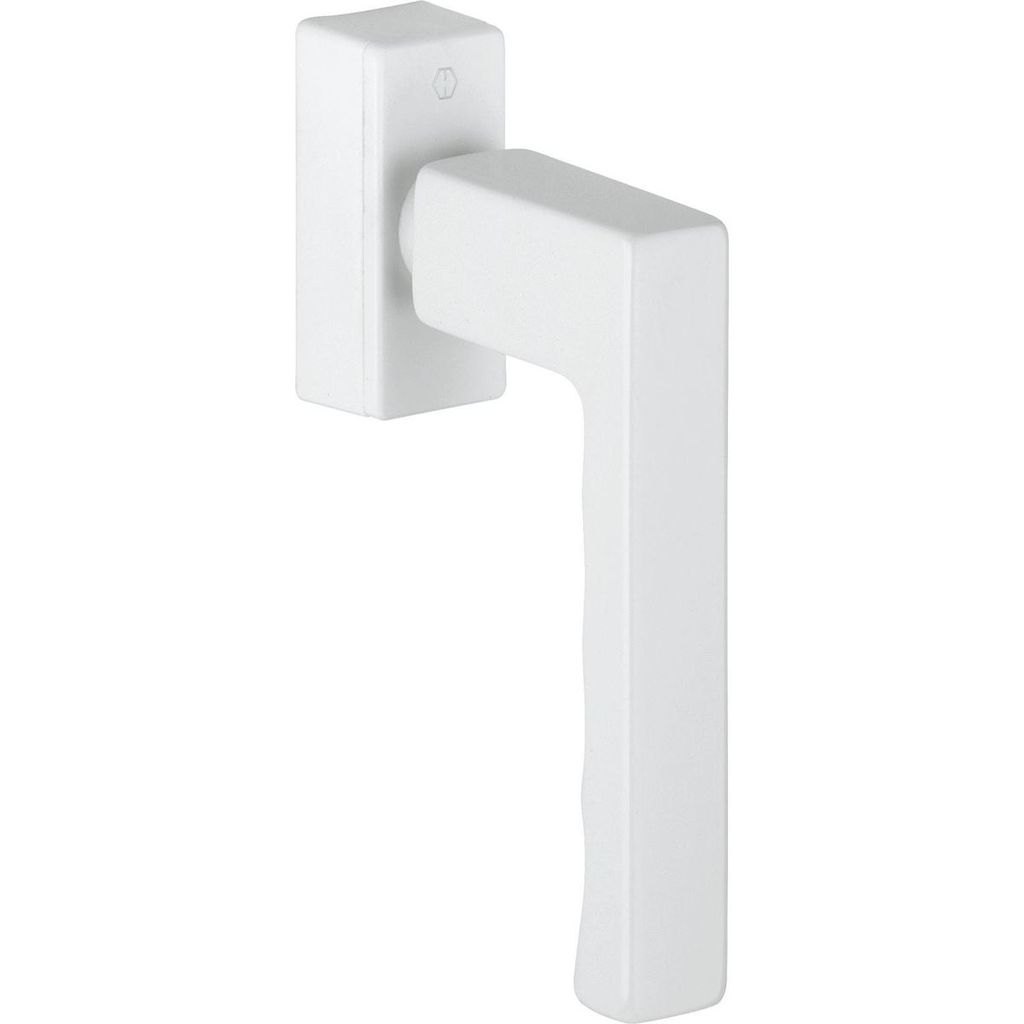 HOPPE Fenstergriff TOULON SecuForte , VK 32-42 mm, Aluminium weiß