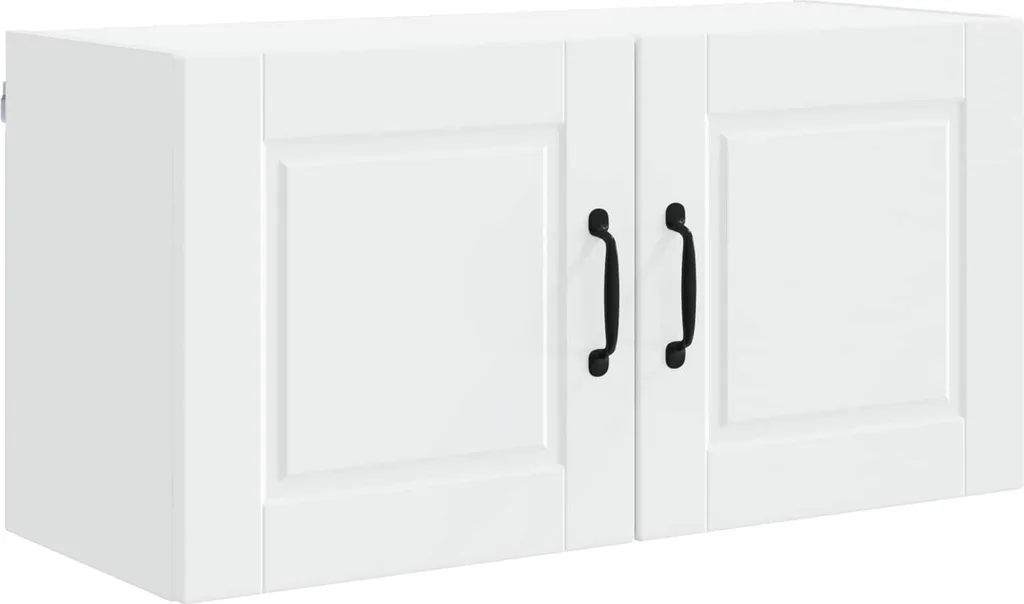 Mobiletto Parete Cucina Bianco 80x31x40 - Pensile Multiuso Top Quality